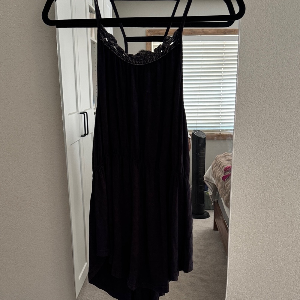 POL Black Sleeveless tank top